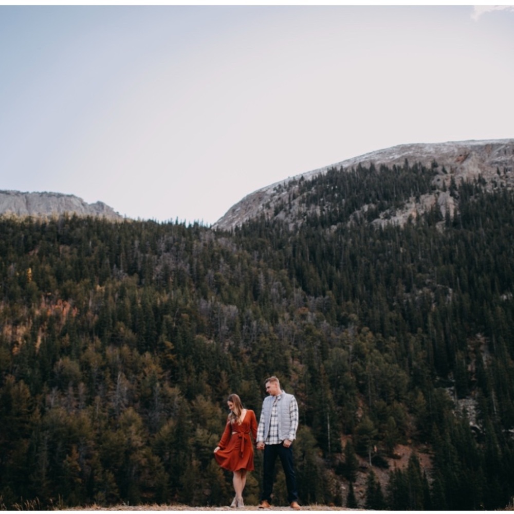 TROUVÉ RUST COLOR DRESS - Picture 4 of 9